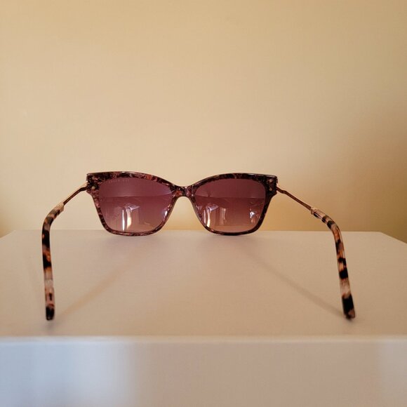 Ted Baker London 57mm Cat Eye Sunglasses, BURGUNDY main image 9